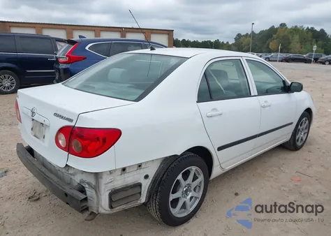 2008 Toyota Corolla Ce from USA, damaged, VIN 2T1BR32E08C885343